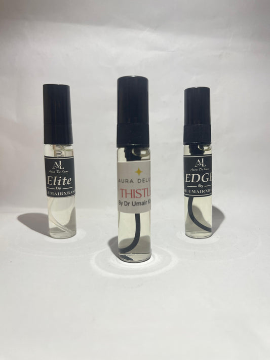Aura signature pack for Men -Elite for men, Thistle for men, Edge (unisex)