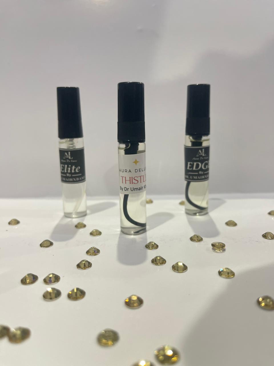 Aura signature pack for Men -Elite for men, Thistle for men, Edge (unisex)